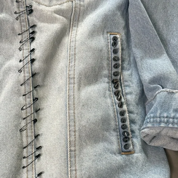 Lady Gaga Mayhem Custom Denim Jacket - Picture 5 of 7